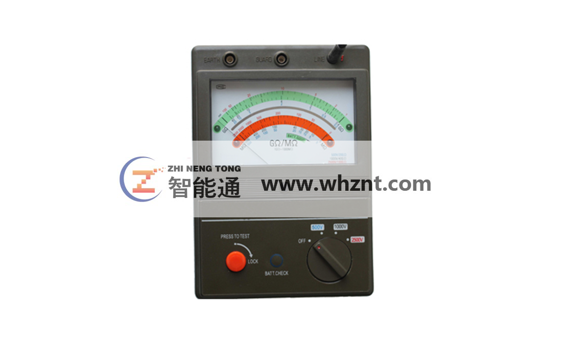 衡阳ZNT 2520 指针式绝缘电阻测试仪